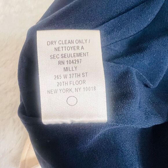 Milly Womens Black White Color Block Sheath Dress Size Small - Picture 7 of 11